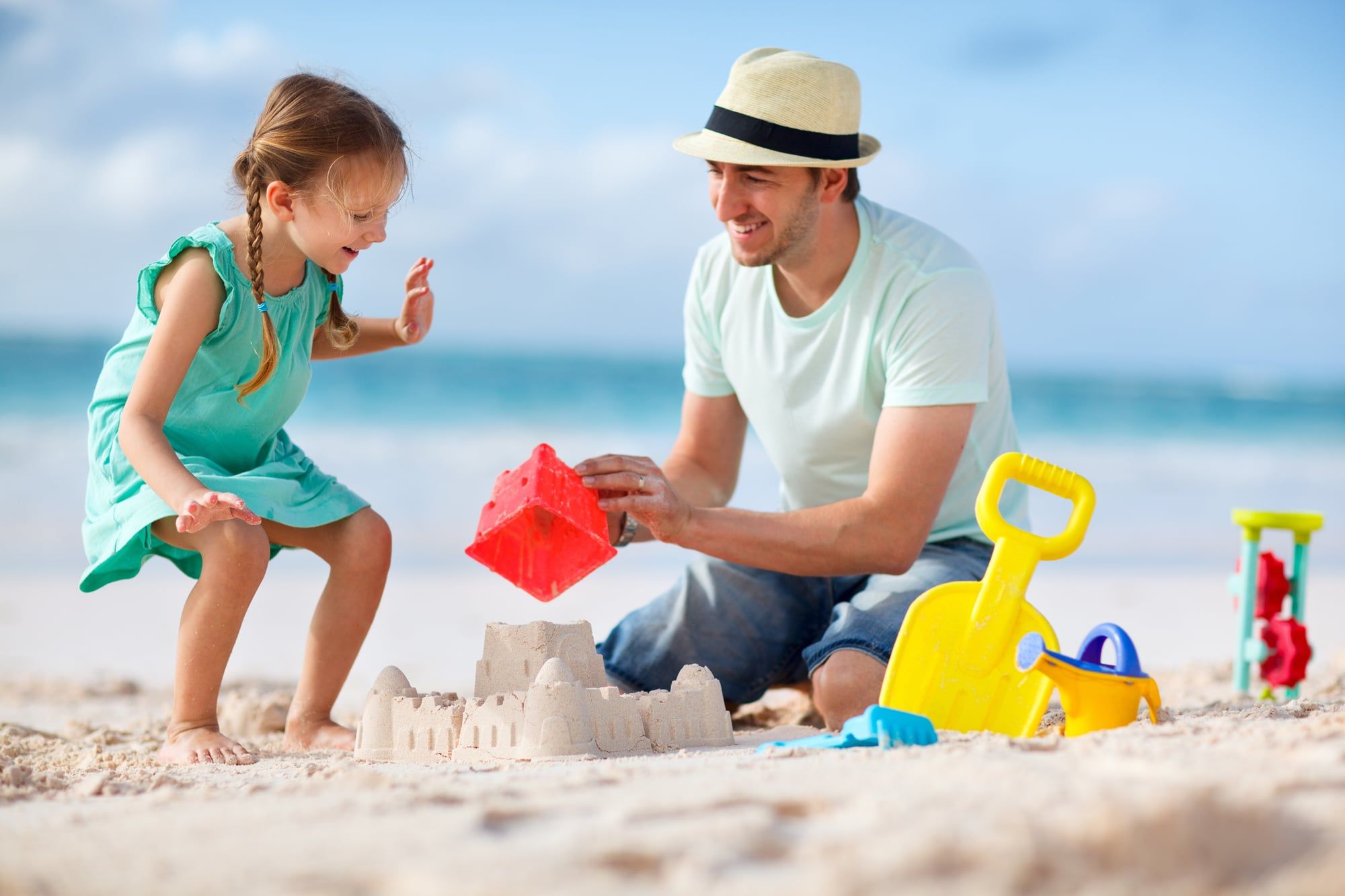 Grandparents, parents and children enjoying a family holiday on the Gold Coast